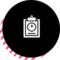 TGFC delivery icon with clipboard