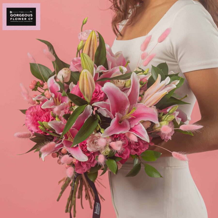 Pink Paradise with Lilies - Gorgeous