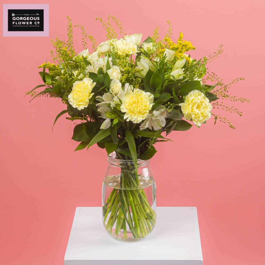 Gorgeous Yellow Jar - No Label