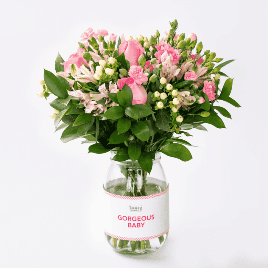Gorgeous Pink Baby Jar - Gorgeous Teacher