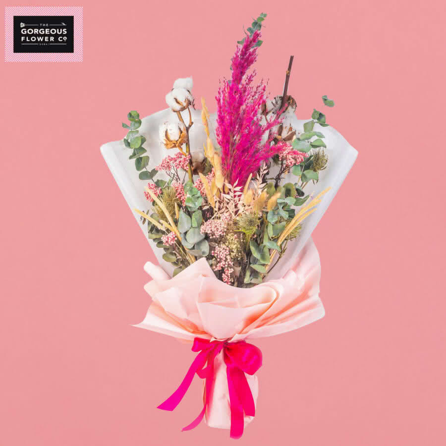 Pink Pampas & Cotton - Gorgeous