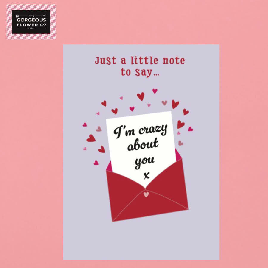 Love Card blue