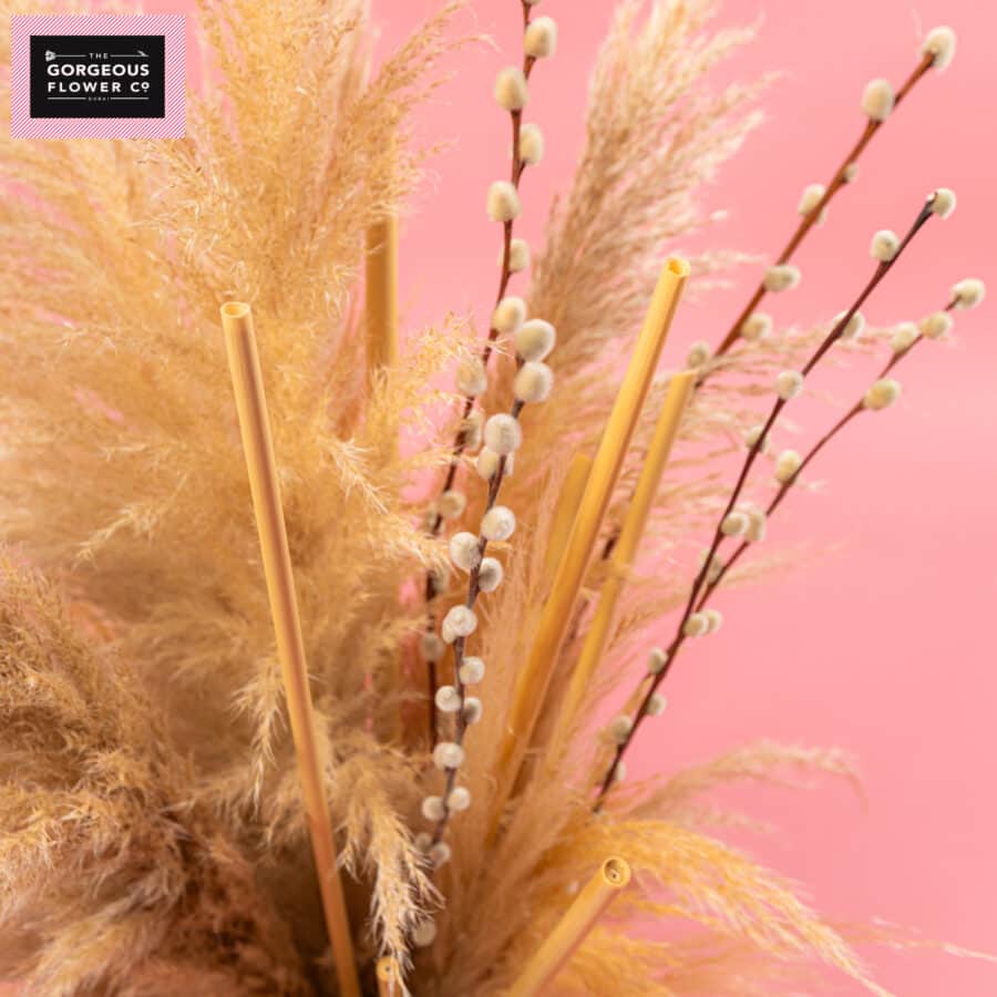 Pampas and Willow Spray Arrangement