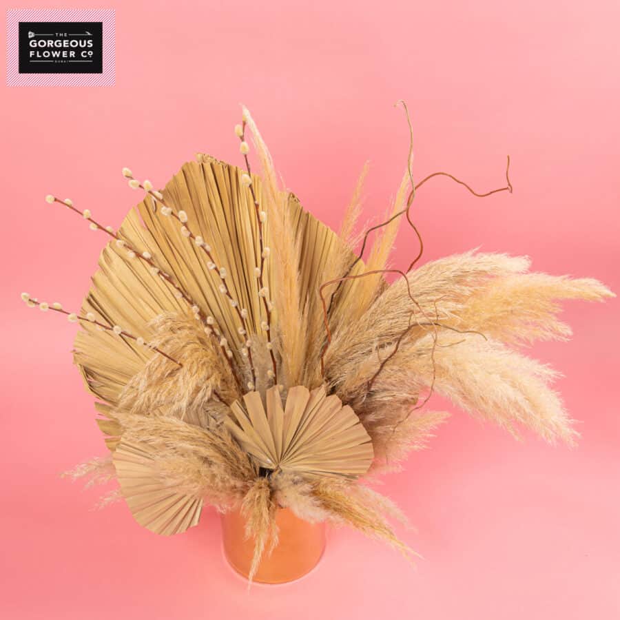 Palm Bay Dried Flower Arrangement