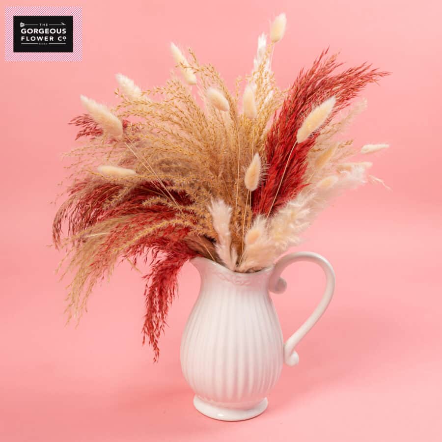Pampas and Bunny Tails  Dried Arrangement